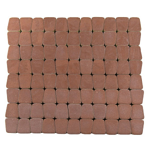 Тротуарная плитка Классико круговая 57x172x115х60 винный – 3