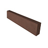 Бордюр садовый Steinrus коричневый, полный окрас 1000х200х80 – 1