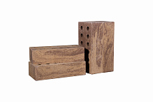 Кирпич гиперпрессованный одинарный Желтая Яшма гладкий СПК – 3