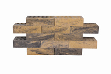 Кирпич гиперпрессованный одинарный Темный Янтарь гладкий СПК – 5