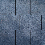 Тротуарная плитка Steinrus Инсбрук Ланс ColorMix Байкал, Gloss, 60 мм – 2