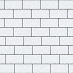 Тротуарная плитка Steinrus Севилья белый, Native, 80 мм – 2