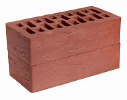 Кирпич облицовочный Бордовый одинарный старый город Тербунский гончар – 4