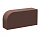 Кирпич облицовочный темный шоколад одинарный гладкий полнотелый R60 М-300 КС-Керамик – 5