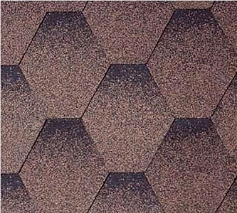 Гибкая черепица Tegola Nordland Нордик коричневый  – 1