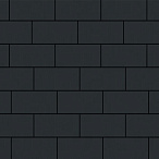 Тротуарная плитка Steinrus Грас черный, гладкая, 80 мм – 2