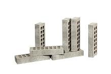 Кирпич облицовочный 0,44НФ 2-11-00-3-13 RECKE HALB – 12