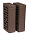 Кирпич облицовочный какао одинарный шале М-150 Терекс – 4