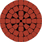 Тротуарная плитка Steinrus Классико Нео красный, native, 60 мм – 2