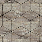 Тротуарная плитка Steinrus Ромб Colormix Берилл, гладкая, 60 мм – 2