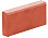 Бордюрный камень 500х200х60 красный – 1