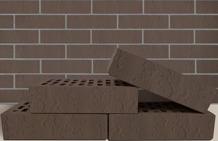 Кирпич облицовочный какао одинарный терра Терекс – 1