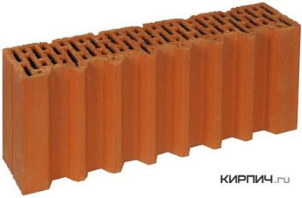 Блок керамический Porotherm 51 1/2, доборный элемент поризованный 14,32 НФ – 2