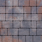 Тротуарная плитка Steinrus Инсбрук Альт Брик Абрау, backwash, Old-Age, 60 мм – 2