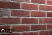 Плитка фасадная клинкерная Feldhaus Klinker R664DF17 Sintra cerasi aubergine  рельефная, 240x52x17  – 3