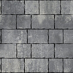 Тротуарная плитка Steinrus Palermo ColorMix Берилл, гладкая, 80 мм – 2