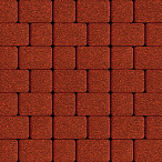 Тротуарная плитка Steinrus Инсбрук Альт Дуо красный, antico, 60 мм – 2