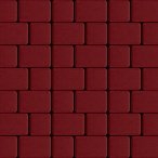 Тротуарная плитка Steinrus Инсбрук Альт Дуо винный, гладкая, 40 мм – 2