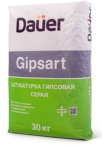 Штукатурка гипсовая  DAUER Gipsart серый 30 кг – 1