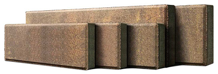 Тротуарная плитка Домино 280/360/480/640/480х120/160х60 тип24 "Сафари" – 5