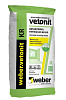 Шпатлёвка полимерная Weber Vetonit КR 20 кг – 1