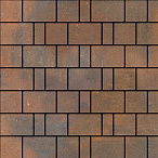 Тротуарная плитка Steinrus Bergamo Colormix Штайнрус, гладкая, 40 мм – 2