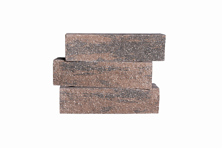 Кирпич гиперпрессованный одинарный Бронзовая Слюда рустированный ложок СПК – 2