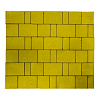 Тротуарная плитка 342 МЗ Серия "Старый город" 260/160*160/160*160/100*80 Желтый – 1