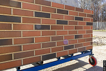 Кирпич облицовочный Нева евро Вертикальный Руст М200 VOLGABRICK – 4