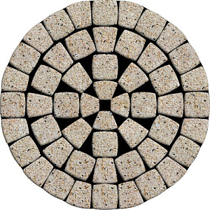 Тротуарная плитка Steinrus Классико Грейзен, BackWash, 60 мм – 2