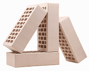 Кирпич облицовочный белый жемчуг одинарный гладкий М-175 УС Воротынский кирпич – 9