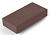 Тротуарная плитка Брусчатка 200х100х60 коричневый – 1