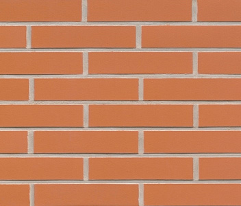 Плитка фасадная клинкерная Feldhaus Klinker R220DF9 Terracotta liso гладкая, 240x52x9  – 1