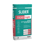  Штукатурка цементно-известковая легкая 30 кг SLIDER FASAD Light – 2
