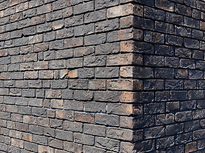 Кирпич ручной формовки Baksteen Гамма чёрная 210х100х65 – 5