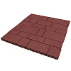 Тротуарная плитка Steinrus Инсбрук Тироль красный, гладкая, 60 мм – 1