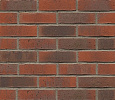 Плитка фасадная клинкерная Feldhaus Klinker R749NF14 Vascu geo rotado, 240x71x14 – 1
