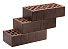 Кирпич облицовочный Флеш Графит одинарный Сахара М-150 Магма – 6