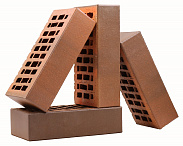 Кирпич облицовочный красный Флэш Ультра одинарный гладкий  – 10