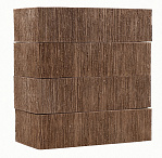 Кирпич облицовочный коричневый одинарный береста М-175 Голицыно – 5